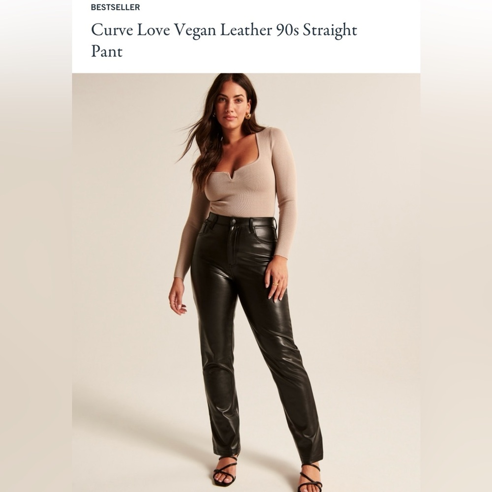 Abercrombie and Fitch Leather Pants
